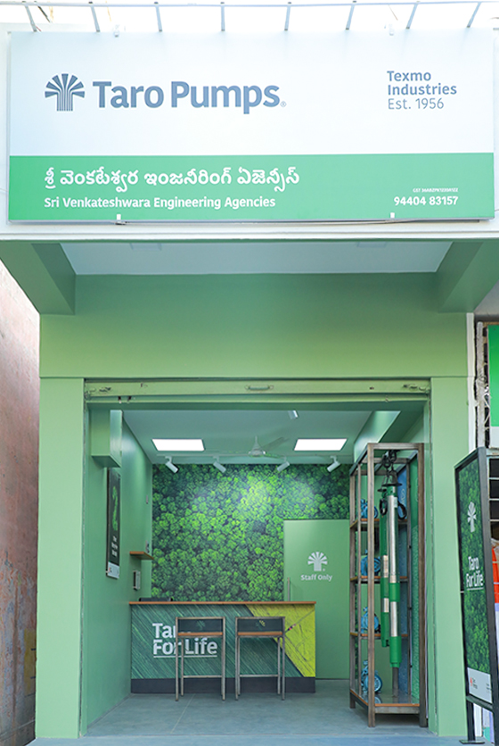 Taro Pumps dealer Sri Venkateshwara Engineering Agencies Launch front view