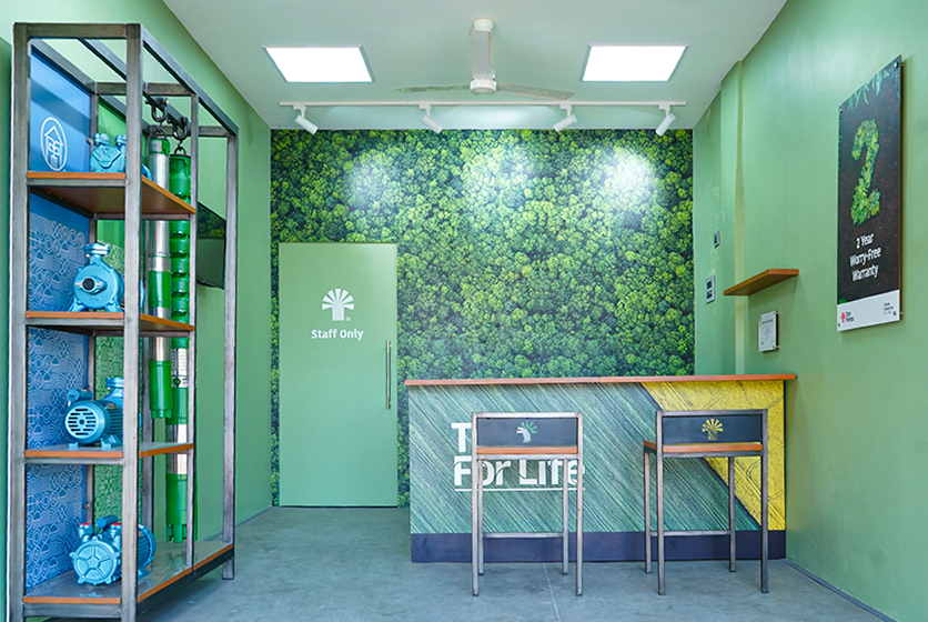 Taro Pumps dealer Sri Thirumala Motors Launch interior