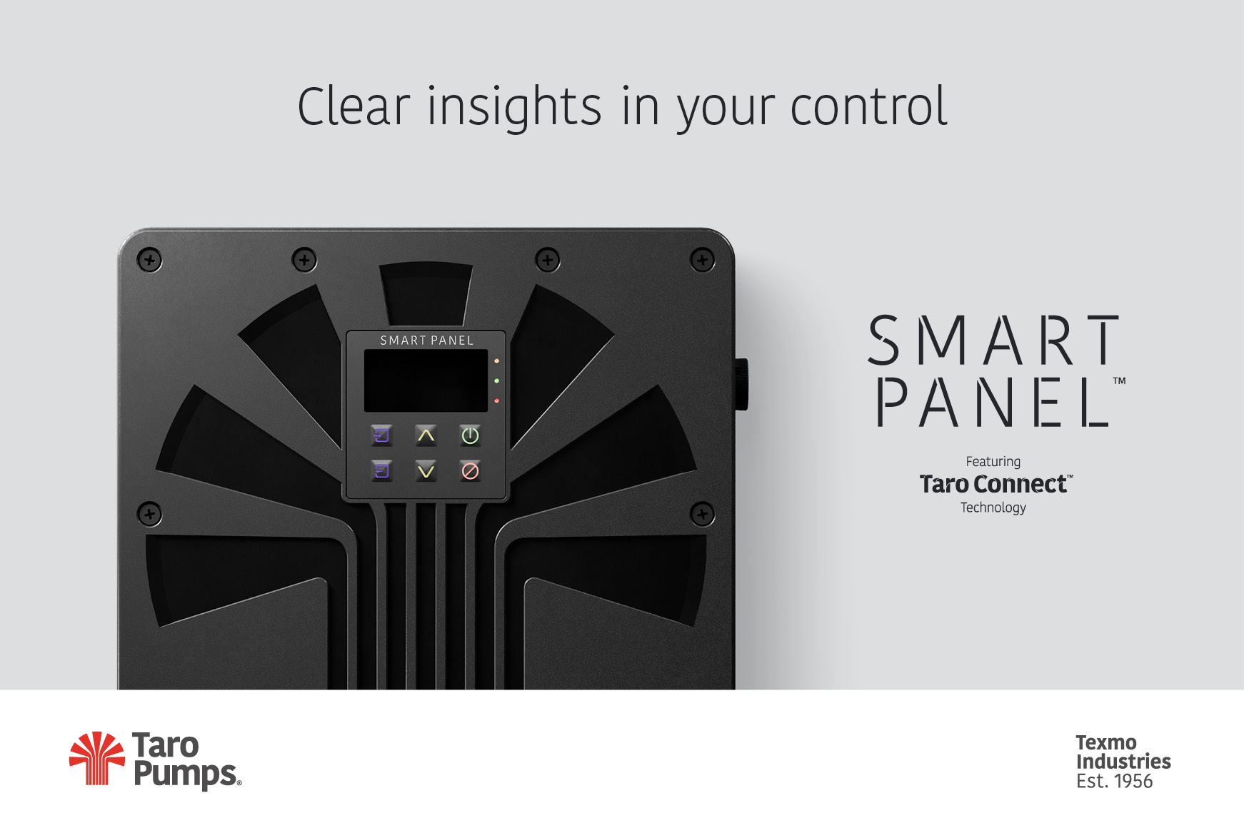 Taro Pumps Smart Panel