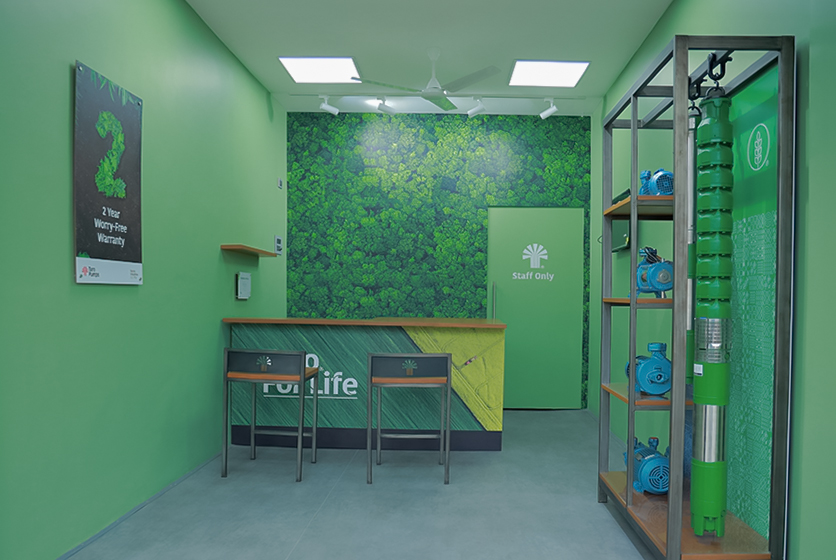 Taro Pumps dealer Sri Venkateshwara Electrical & Engineering Launch interior