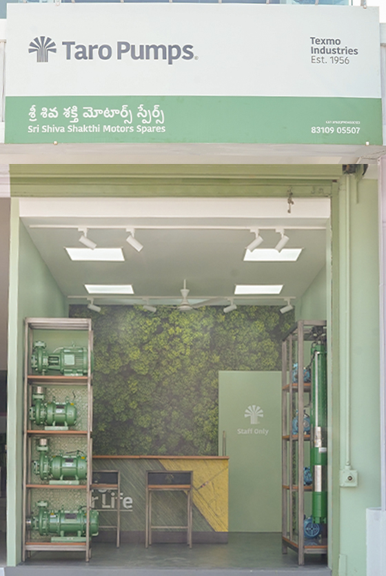 Taro Pumps dealer Sri Shiva Shakthi Motors Spares Launch front view