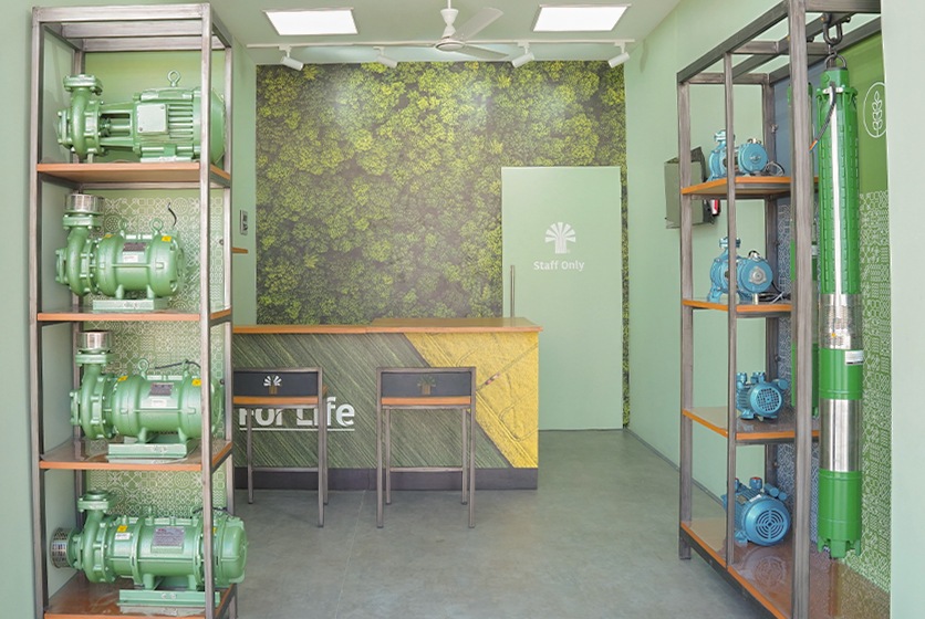 Taro Pumps dealer Sri Shiva Shakthi Motors Spares Launch interior