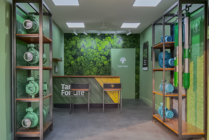 Taro Pumps dealer Ravi Engineering and Electrical Works Launch interior